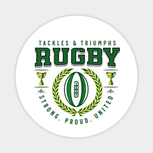 Rugby glory tackles & triumphs collection Magnet